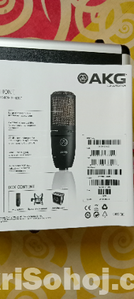 AKG p220 condenser microphone